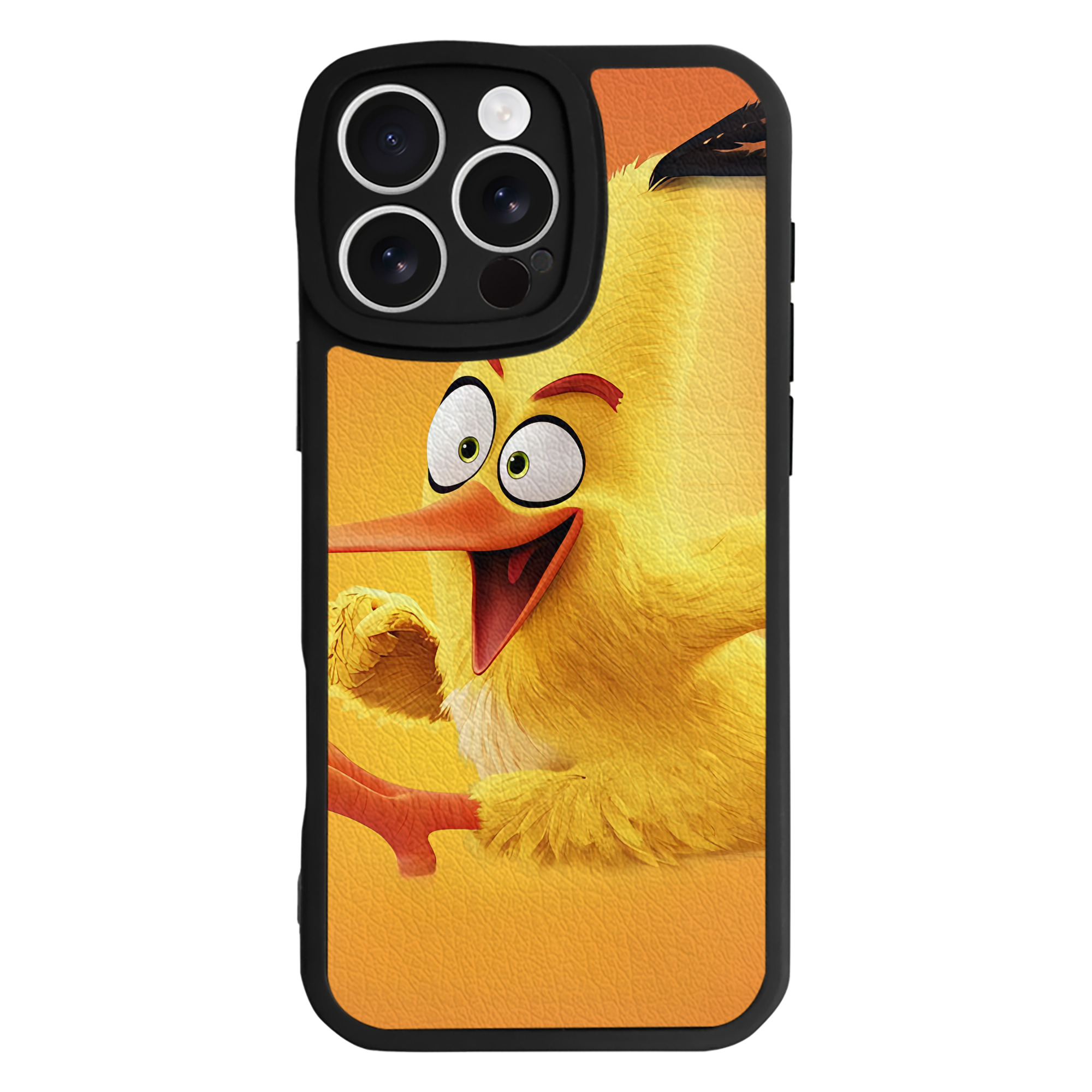（画像用） Angry Birds アングリーバード 【iPhone 16シリーズ対応】シリコンスマホケース（レザー調） 材質：シリコン